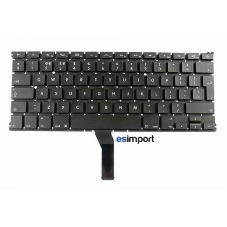 clavier QWERTY UK macbook air 13 pouces A1369 A1466 2011 - 2014