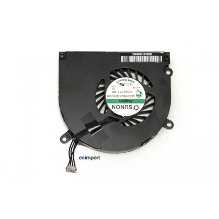 ventilateur gauche endroit macbook pro 15 uni A1286