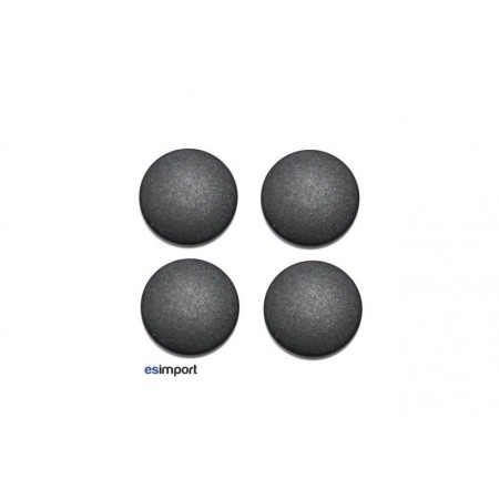 supports caoutchouc noir pour couvercle de fond macbook unibody