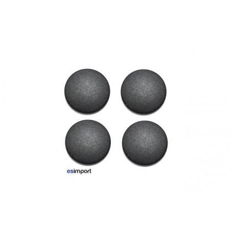 supports caoutchouc noir pour couvercle de fond macbook unibody