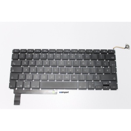 clavier macbook CANADA pro unibody A1286 15" 2009 - 2011
