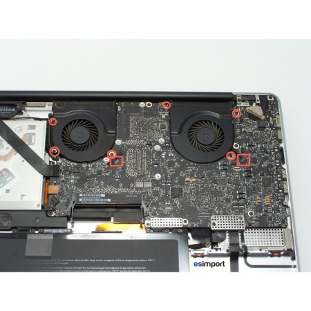 réparation carte-mère macbook pro 17" A1297