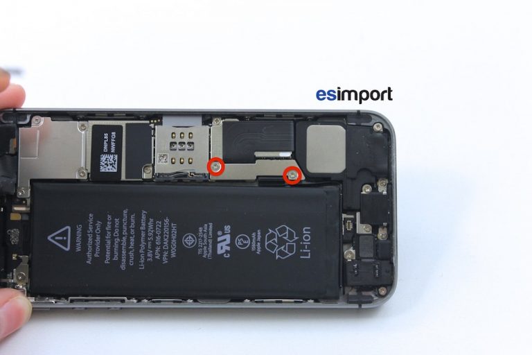 Changement de l’ensemble écran sur un iPhone 5S