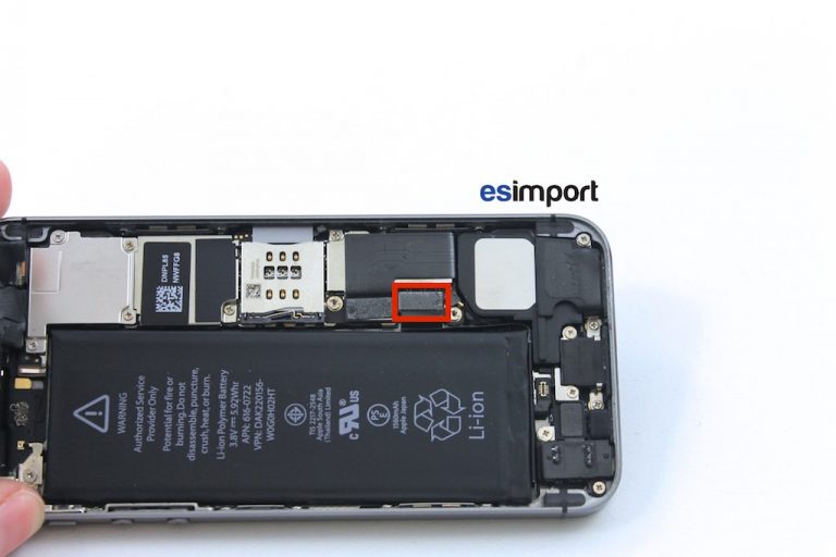 Changement de l’ensemble écran sur un iPhone 5S