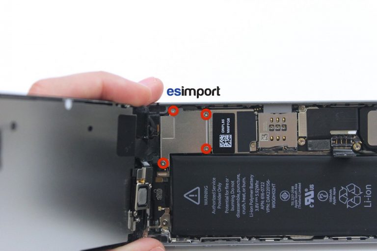 Changement de l’ensemble écran sur un iPhone 5S