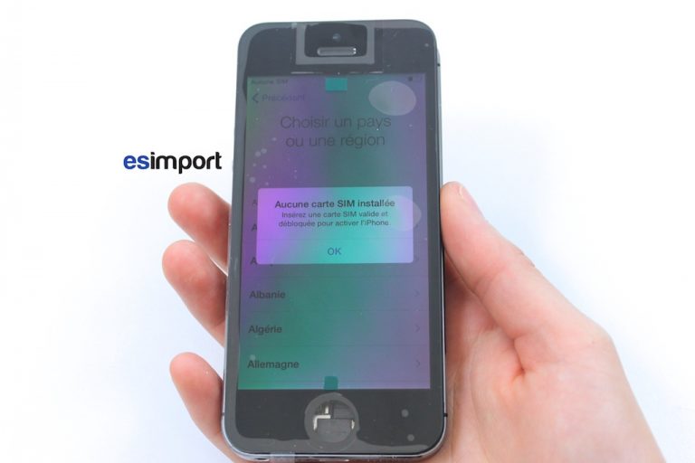 Changement de l’ensemble écran sur un iPhone 5S