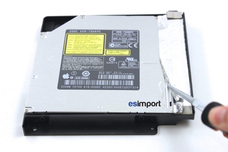 Remplacement du lecteur optique par SSD sur iMac 21,5″ A1311 mi 2010