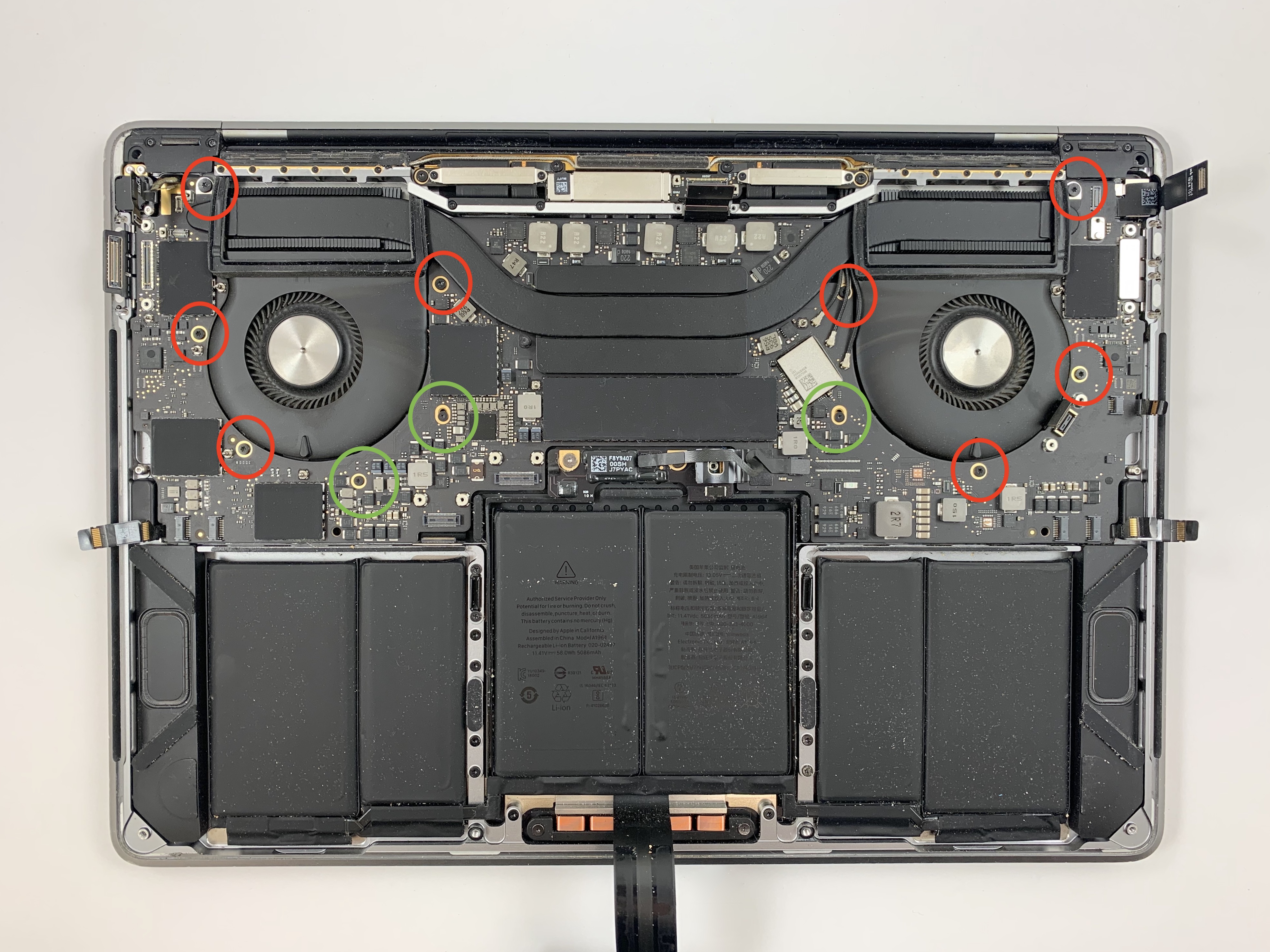 Changer la carte mère d'un A1989