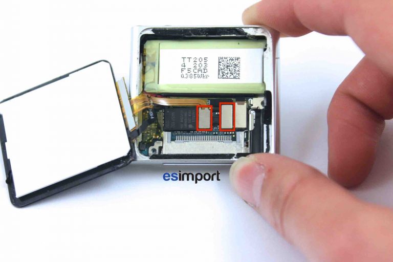 Changement de la nappe Jack-on/off-volume sur un iPod Nano 6