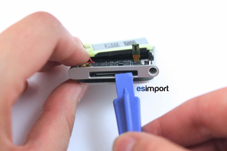 Changement de la nappe Jack-on/off-volume sur un iPod Nano 6