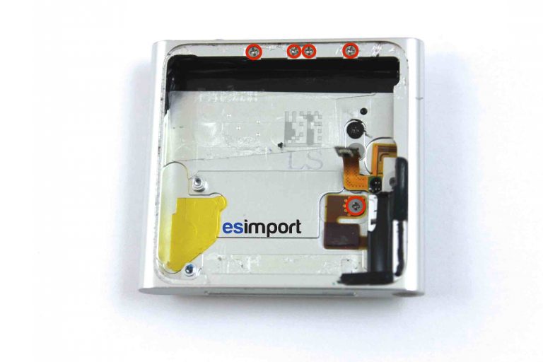 Changement de la nappe Jack-on/off-volume sur un iPod Nano 6