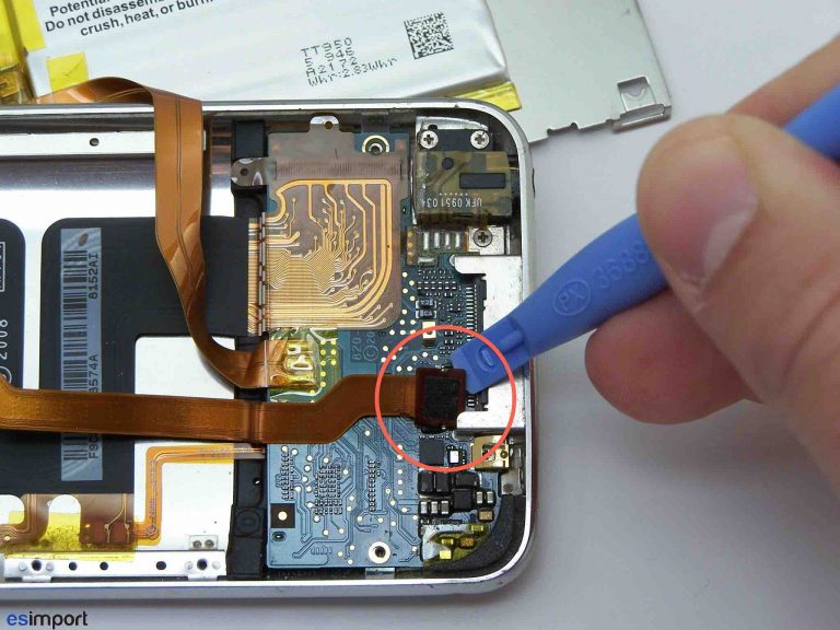 Changement de l’écran LCD sur un iPod touch 2