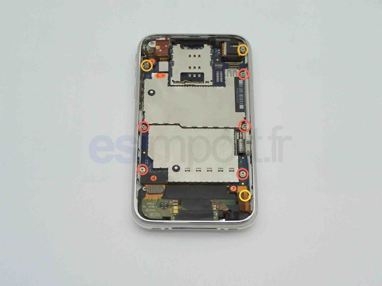 Changement du module photo sur un iPhone 3GS