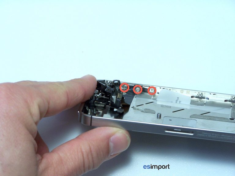 Changement de la nappe jack sur un iPhone 4S