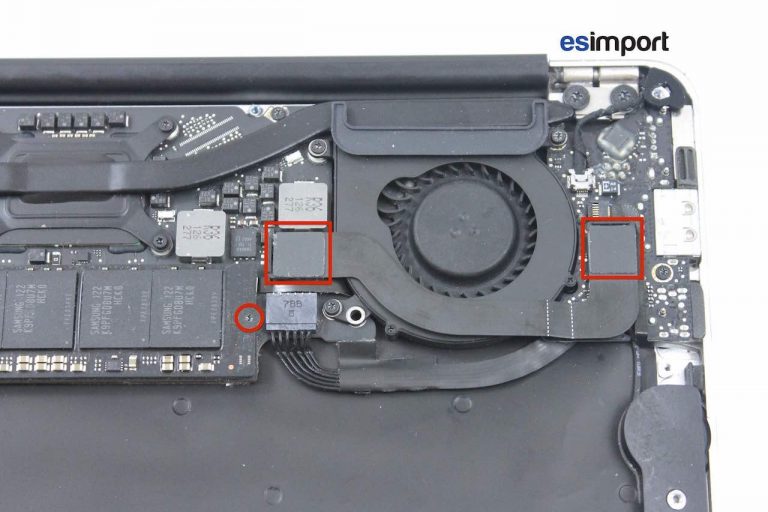 Changement du ventilateur sur MacBook Air 11″ A1370 mi 2011