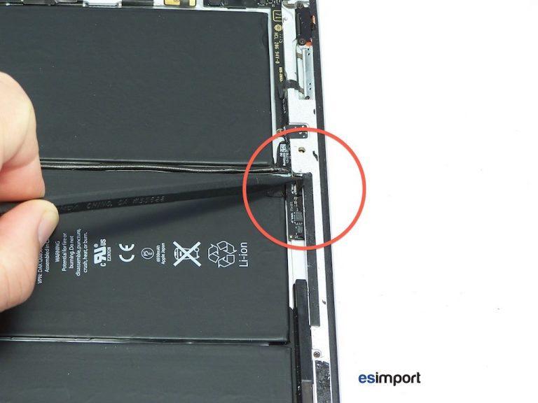 Changement de la nappe on/off volume sur iPad 2 GSM A1396