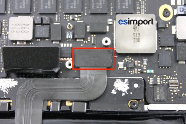 Changement ForceTouch Macbook 15″ A1398 Rétina mi 2015