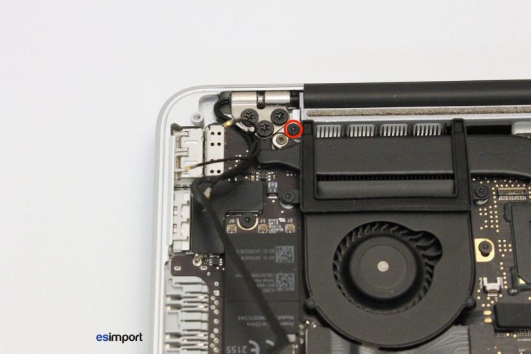 Changement écran macbook A1425