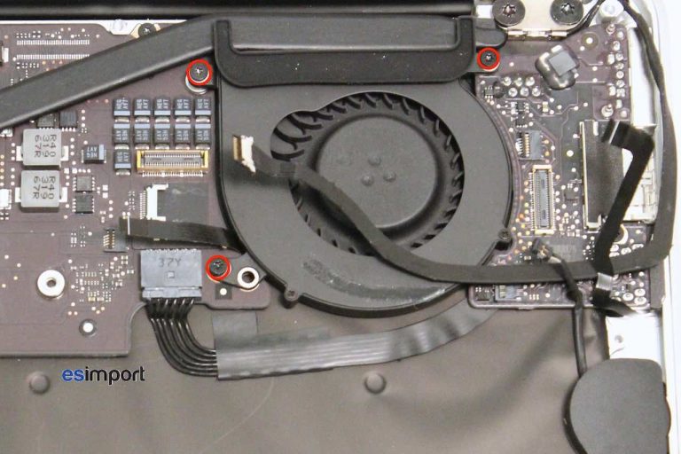 Changement de l’ensemble-écran sur MacBook air 11″ A1465