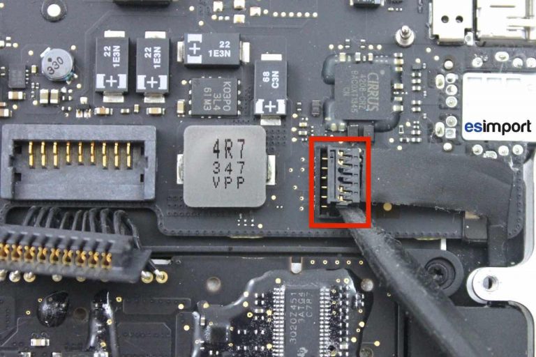 Changement haut-parleurs macbook A1502