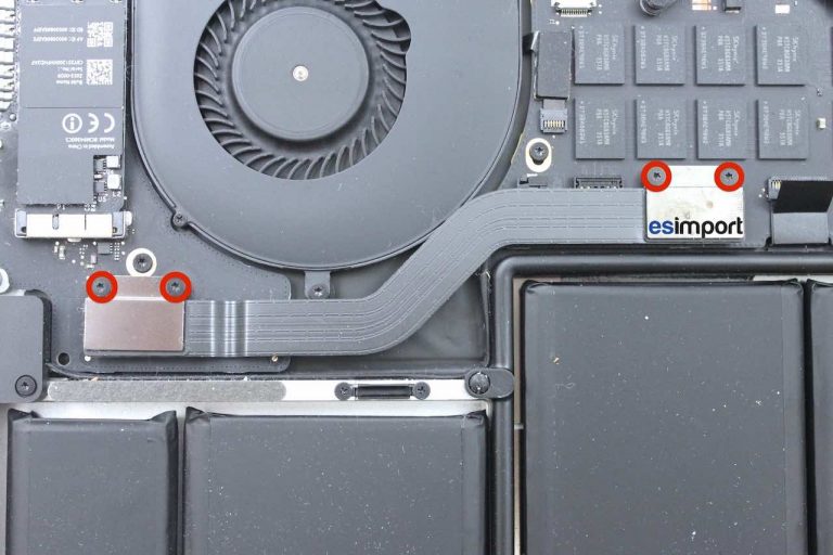 Changement haut-parleurs macbook A1502