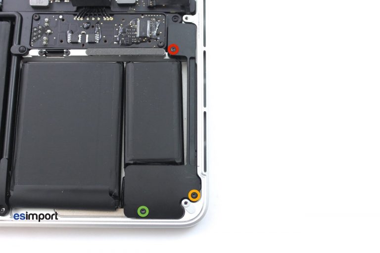 Changement haut-parleurs macbook A1502