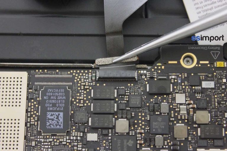 Changement carte mère macbook A1534