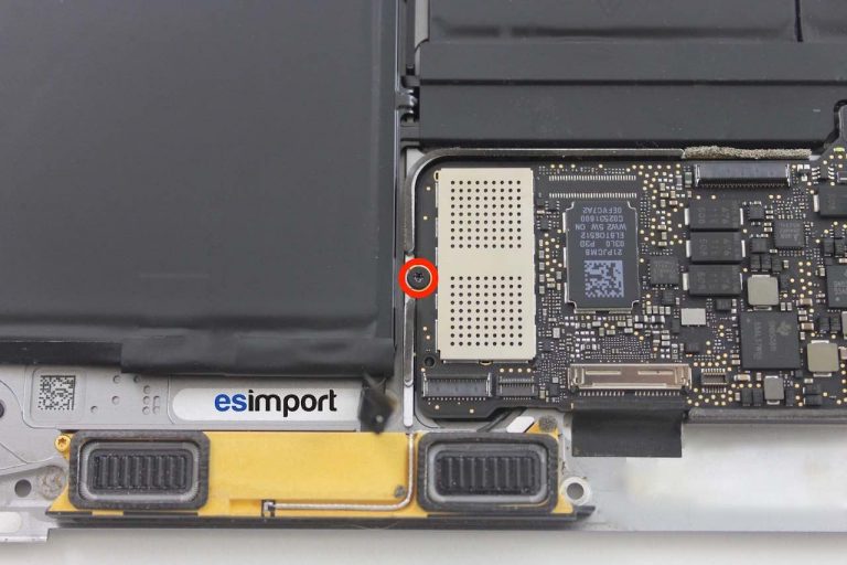 Changement carte mère macbook A1534
