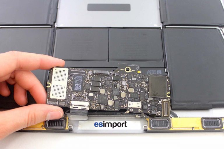 Changement carte mère macbook A1534