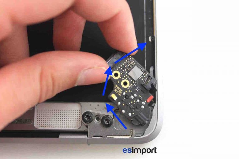 Changement prise jack macbook A1534