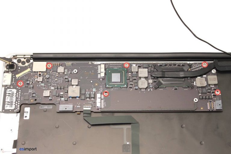Changement clavier macbook A1369