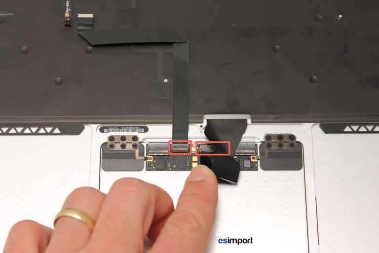 Changement clavier macbook A1369