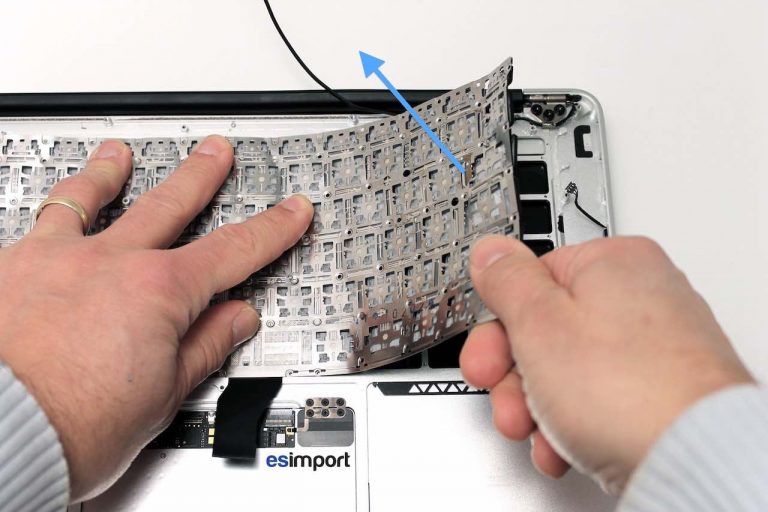 Changement clavier macbook A1369