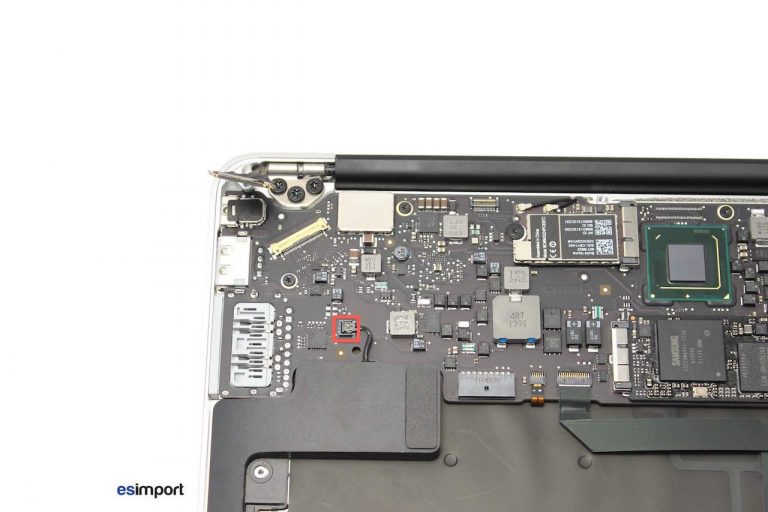 Changement clavier macbook A1369