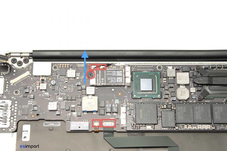 Changement clavier macbook A1369