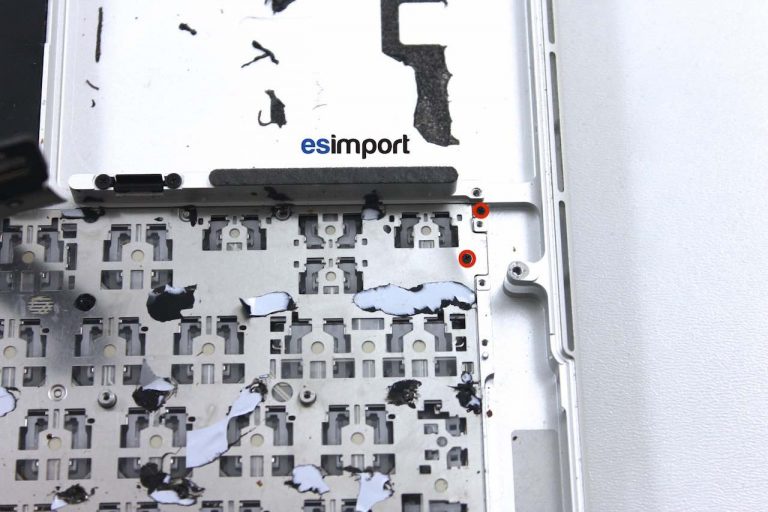 Changement clavier macbook A1425