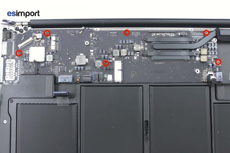Changement carte mère macbook A1466