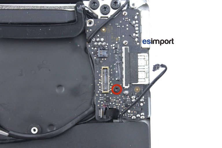 Changement carte mère macbook A1466