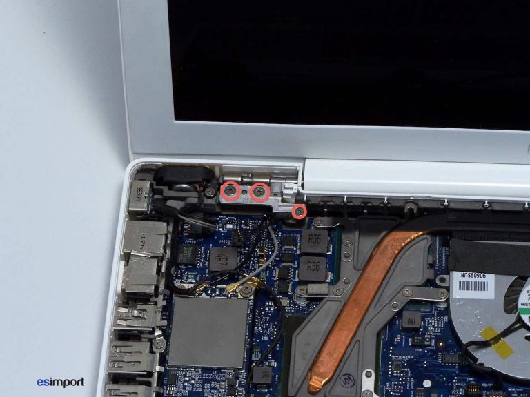 Changement écran macbook A1181