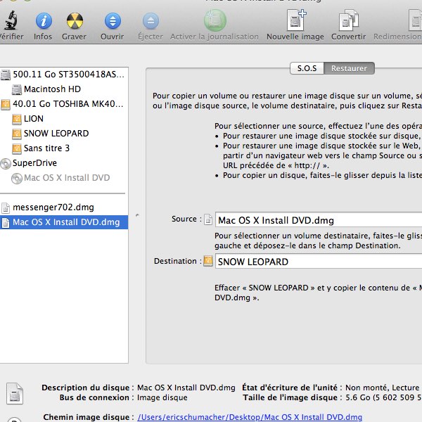 DISQUE DUR EXTERNE MAC