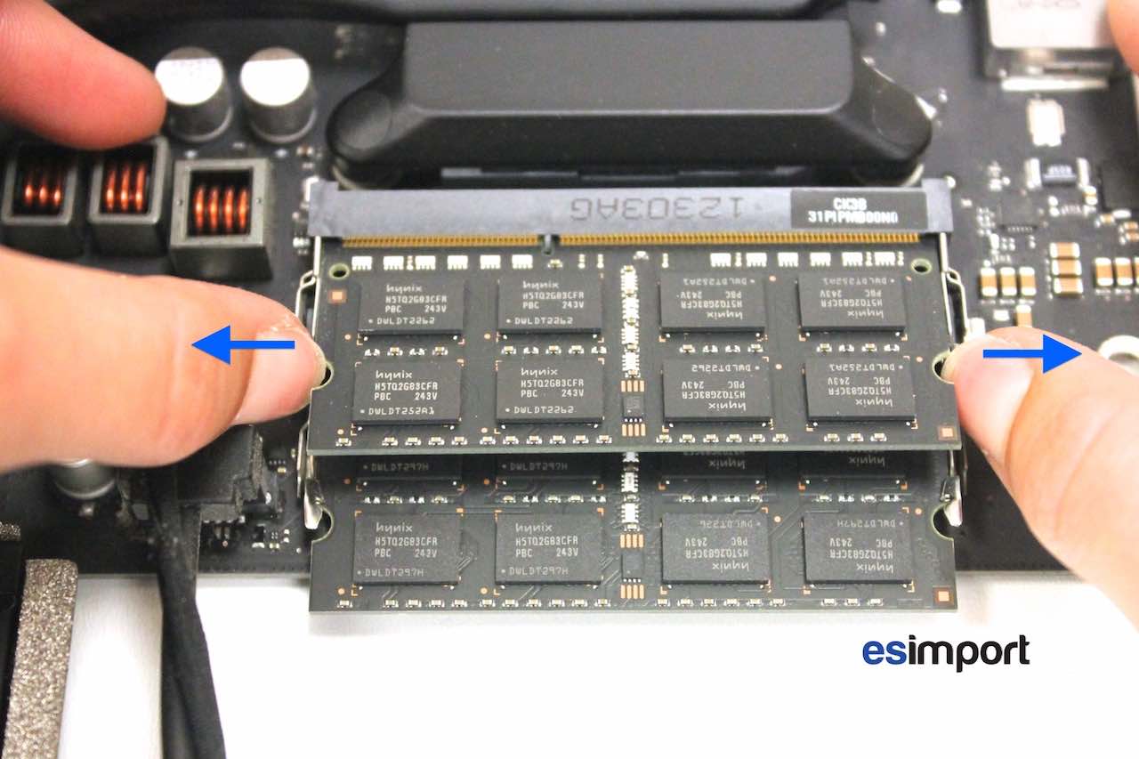 mémoire ram iMac 21 5 pouces 2012