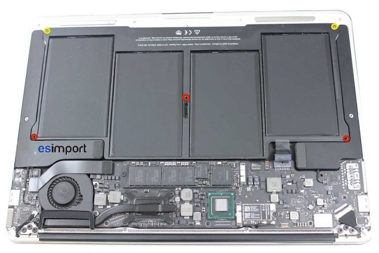 Changement trackpad macbook A1466
