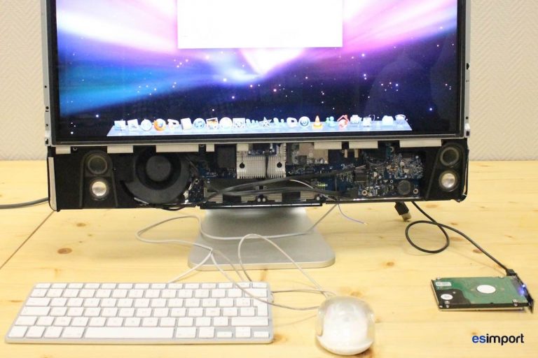 carte graphique sur iMac 24 pouces