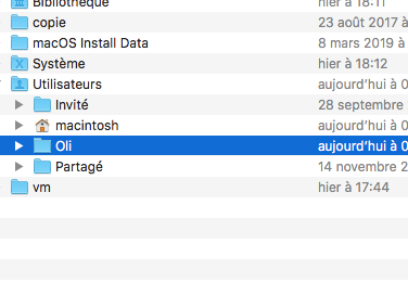 changer nom utilisateur mac