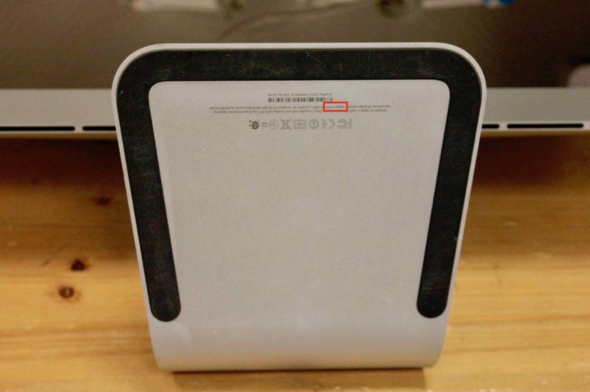 identifier iMac numéro modèle
