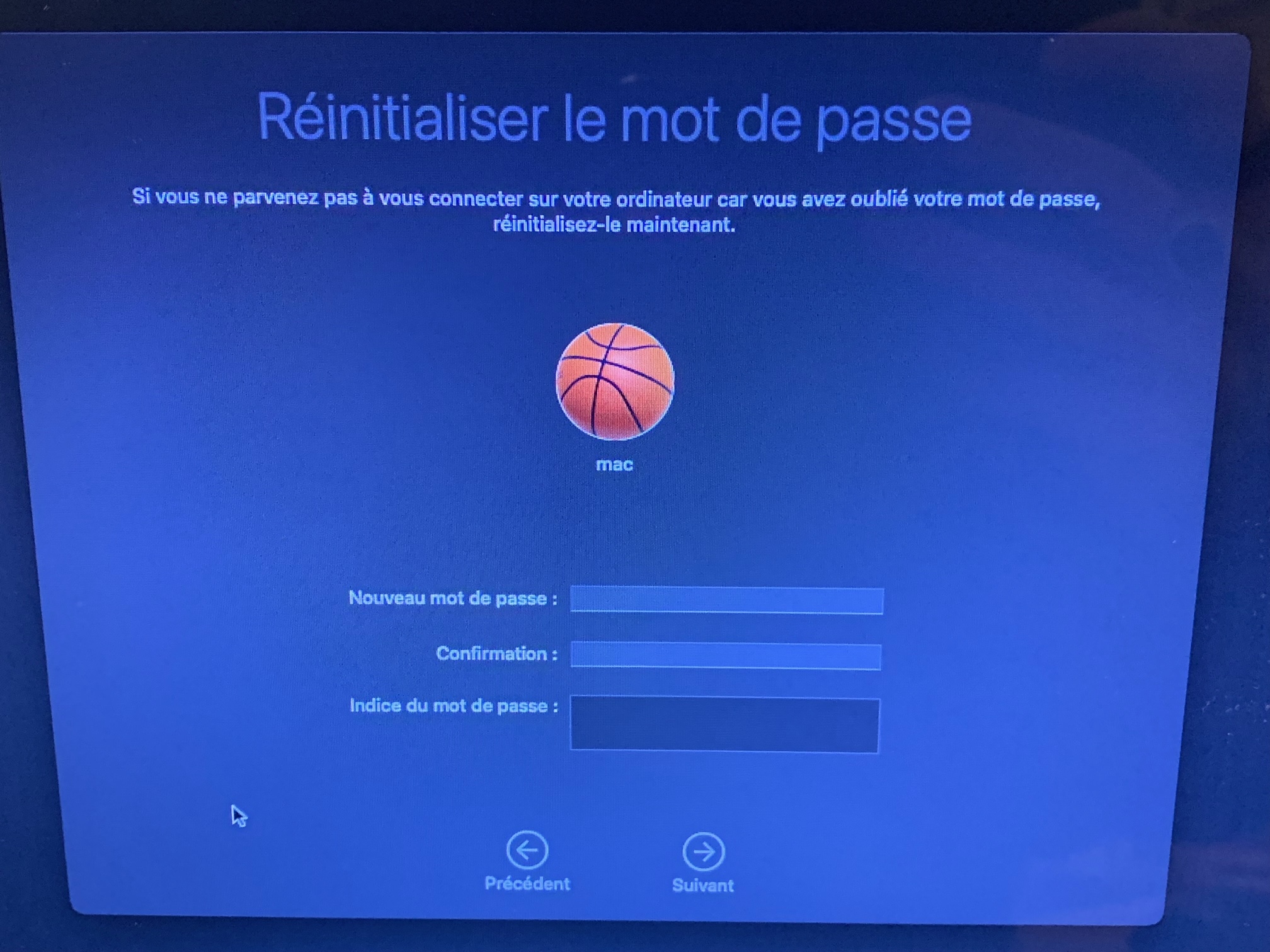 Contourner un mot de passe de session administrateur