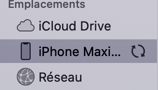 sauvegarder iphone 1