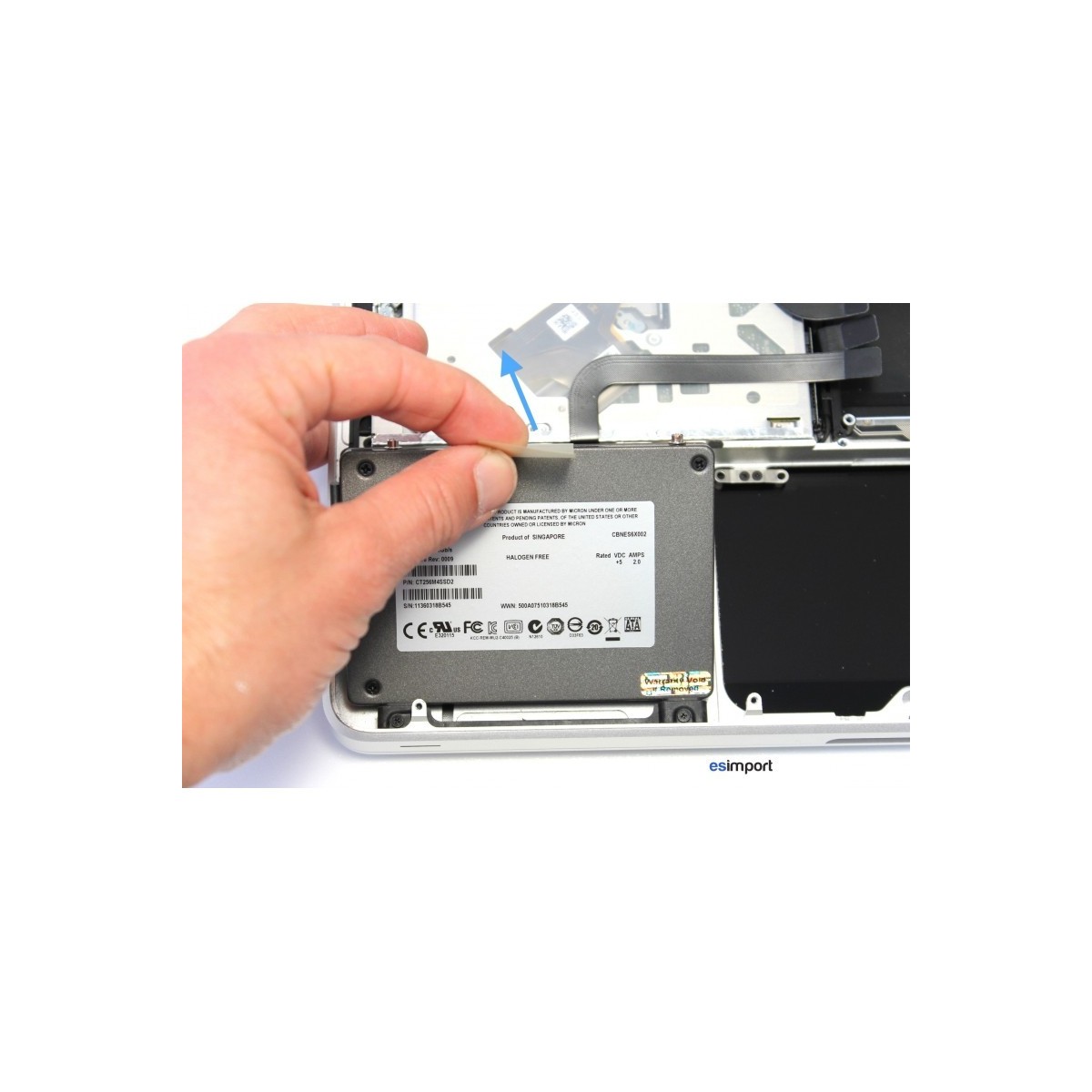 forfait changement disque dur 500GO / réinstallation MAC OS