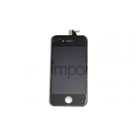 Face avant complète noir iphone 4