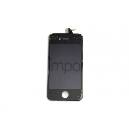 Face avant complète noir iphone 4